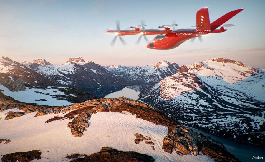 Air Greenland Leasing VX4 eVTOL Fleet