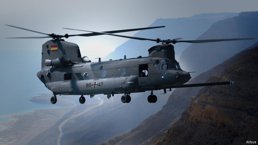 Airbus Offering Boeing Chinook to Germany
