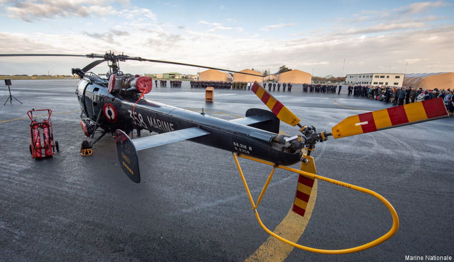 French Navy Retires Alouette III