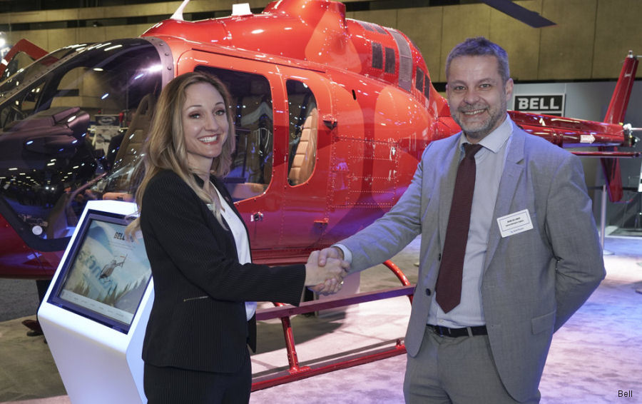 Sustainable Aviation Fuel Initiative for Bell 505