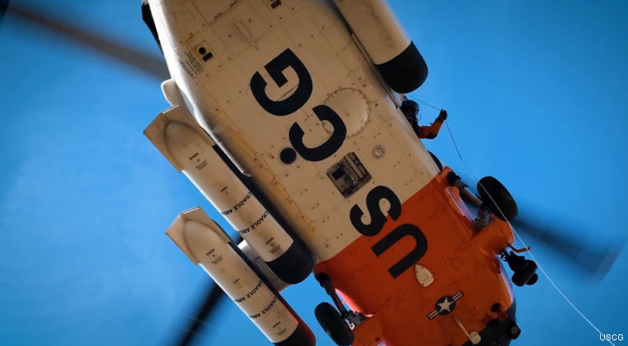 USCG and RCAF Rescue 31 from Sinking Fishing Ship