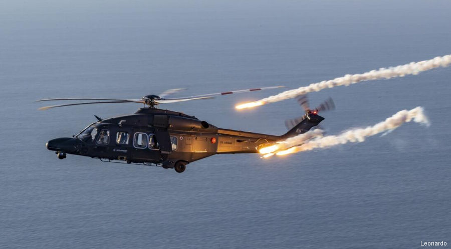 AW149 in Weapons Firing Trials