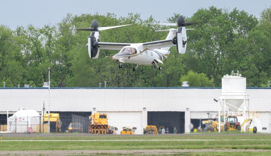 AW609 Demo Flight for Bristow