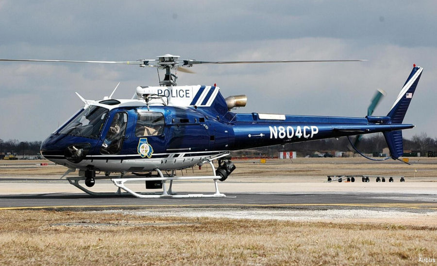 Three Airbus H125 for Baltimore Police
