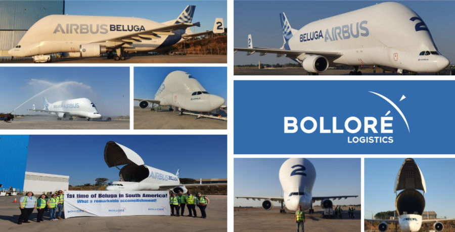 Beluga Cargo Plane Transports ACH160 to Brazil