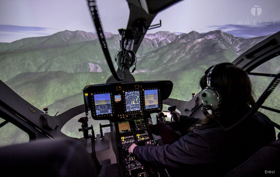 Bk117D3 Level 5 Flight Simulator for Aero Asahi