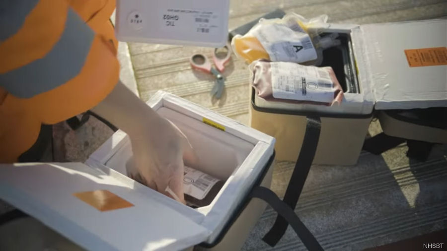 UK Air Ambulances Begin Blood Transfusion Trial
