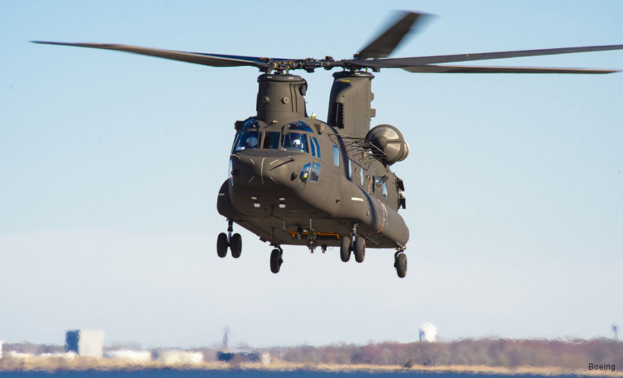 US Army Orders Two More CH-47F Block II Chinooks