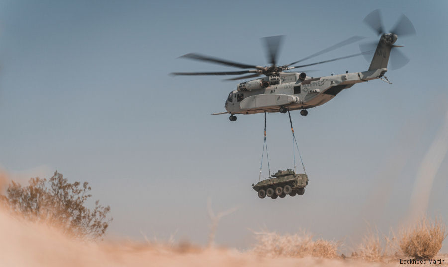 Marines Declares IOC of CH-53K