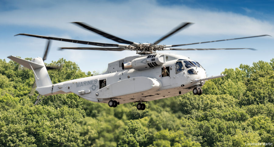 First CH-53K Lot 2 LRIP Delivered to Marines