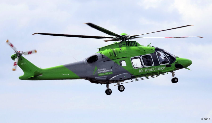 Children’s Air Ambulance AW169 Helicopters