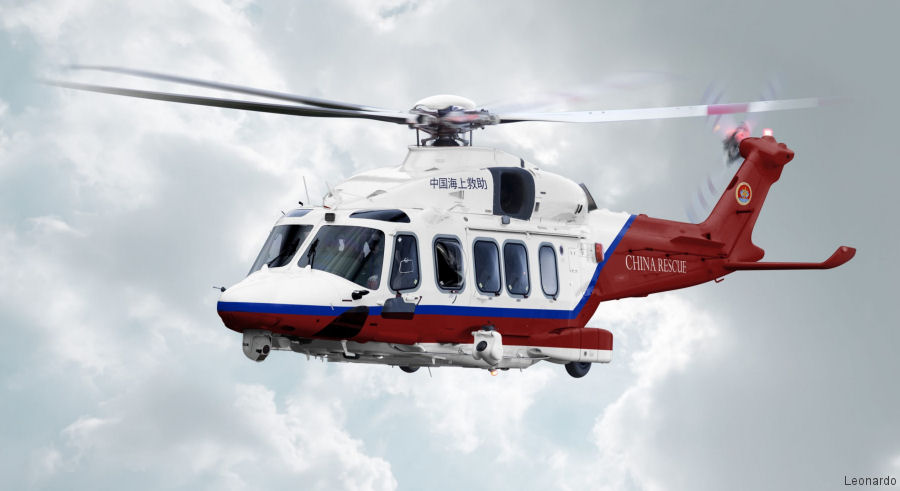 Six AW189 for Chinese Maritime Search and Rescue