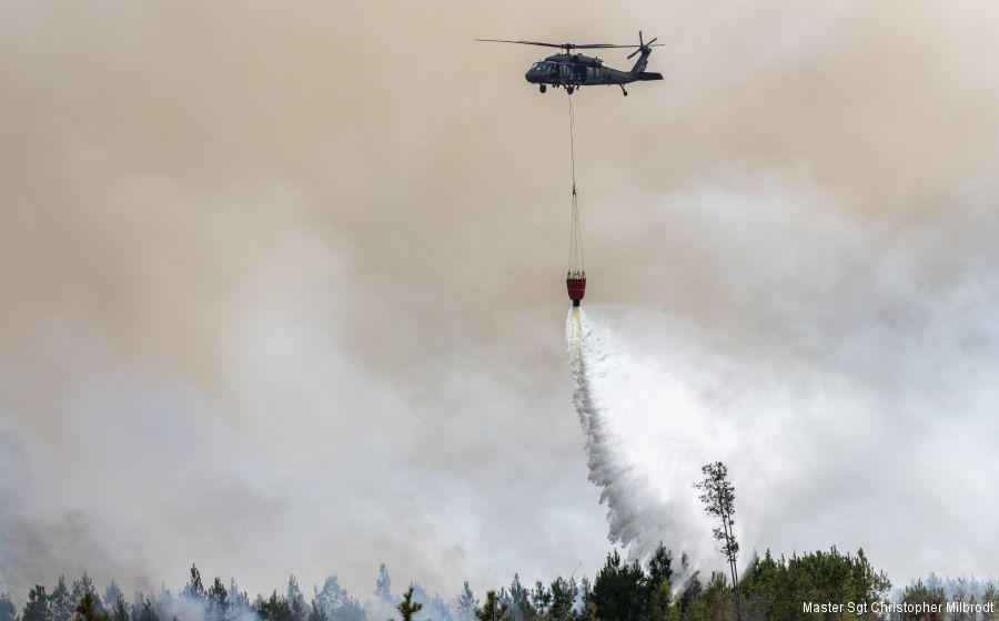 Florida National Guard Fighting Wildfires