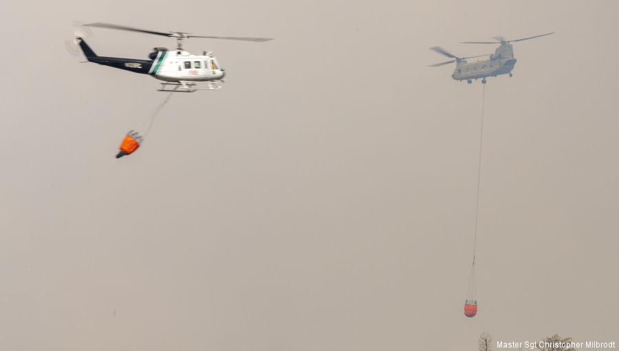 Florida National Guard Fighting Wildfires