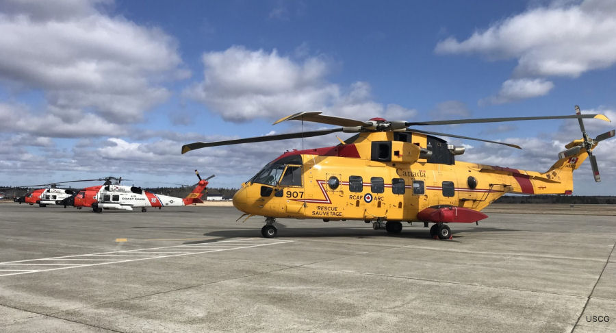 Joint Canada-USCG Rescue Wins Cormorant Trophy 2021