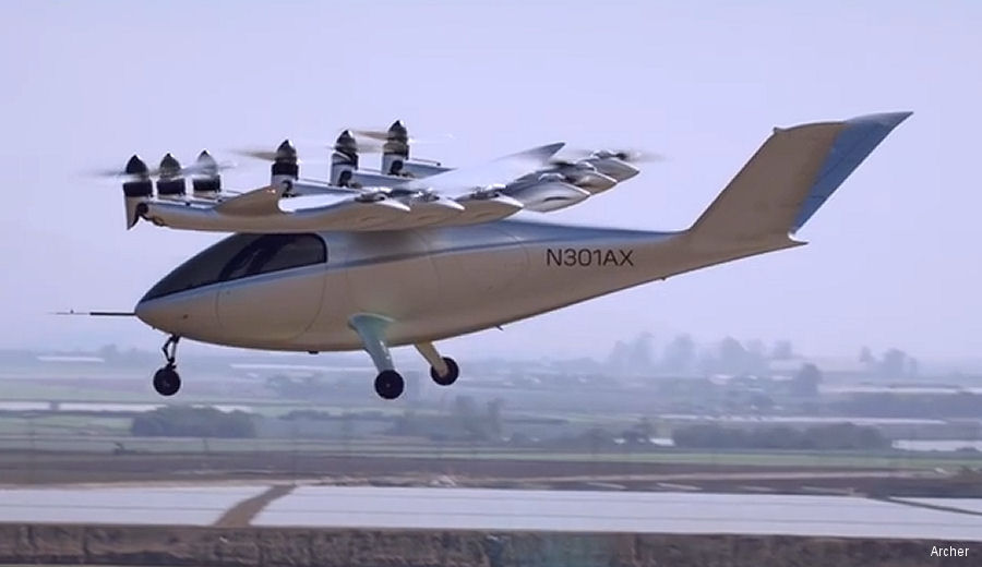 Archer Midnight eVTOL to be Manufactured at Covington, Georgia