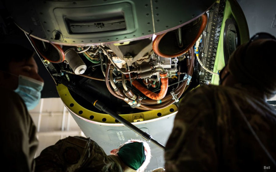 First CV-22 Nacelle Improvement Modification