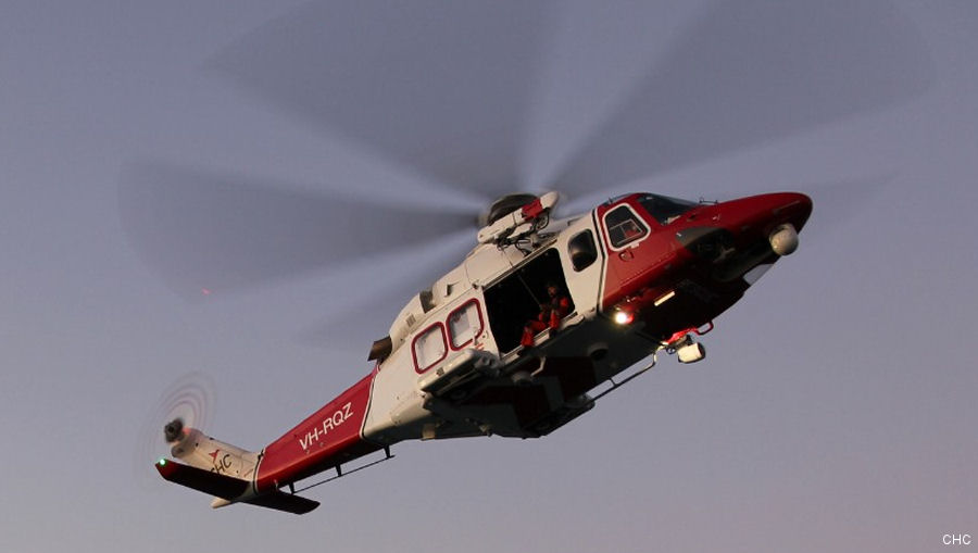 helicopter news May 2022 New CHC AW139 for Western Australia DFES