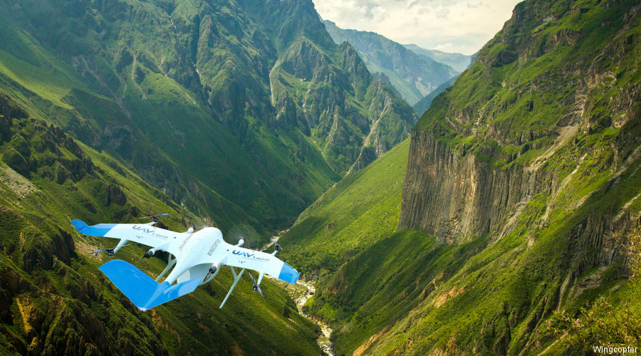 Wingcopter 198 for Drone Delivery in Peru