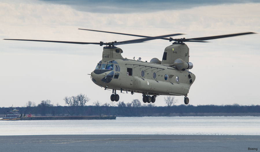 Boeing Delivers 20th and Last CH-47F to RNLAF