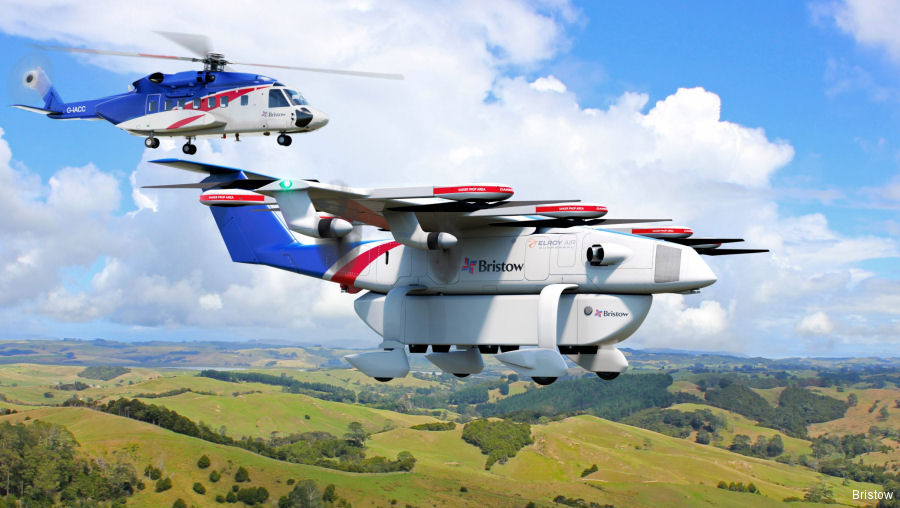 100 Chaparral VTOL Cargo Drones for Bristow