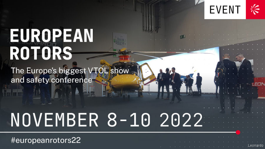 helicopter news November 2022 Leonardo at European Rotors 2022