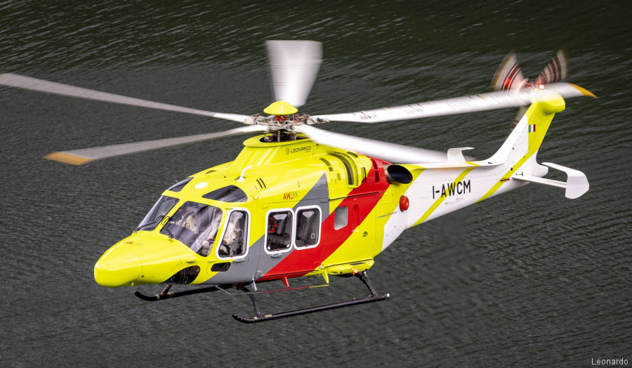 helicopter news November 2022 Skids and Advanced SAR Mode for AW169