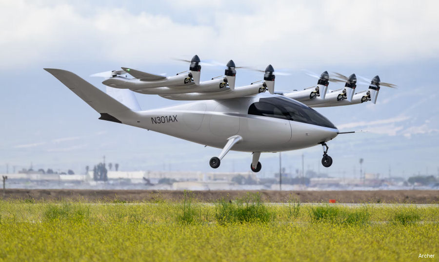 First eVTOL Air Taxi Route in USA