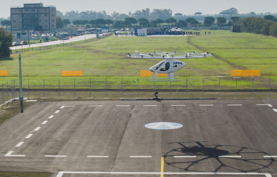 First Crewed eVTOL Flight in Italy