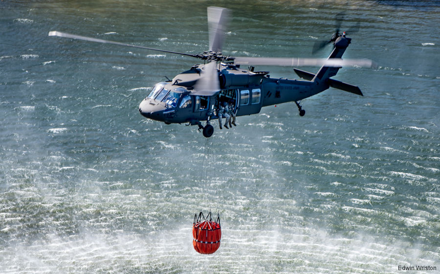 West Virginia Guard Firefighting in Fayette County