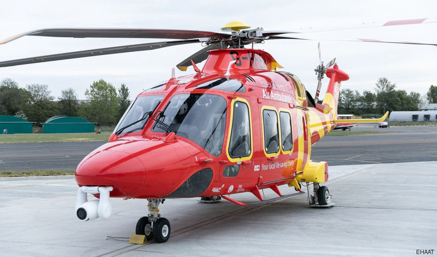 Second AW169 for Essex & Herts Air Ambulance