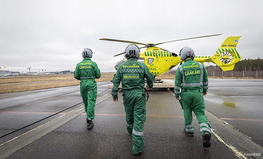 FinnHEMS Take Over Air Ambulance Flights in Finland