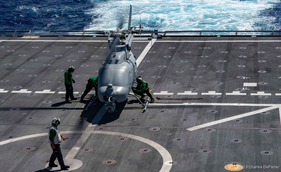 MQ-8C Fire Scout First Deployment to Indo-Pacific