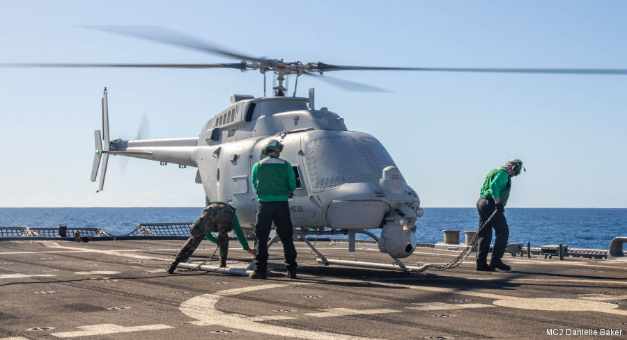 MQ-8C Fire Scout First Deployment to Indo-Pacific