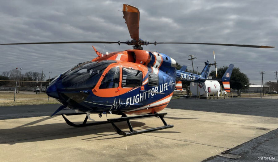Flight For Life Wisconsin New EC145e Helicopters