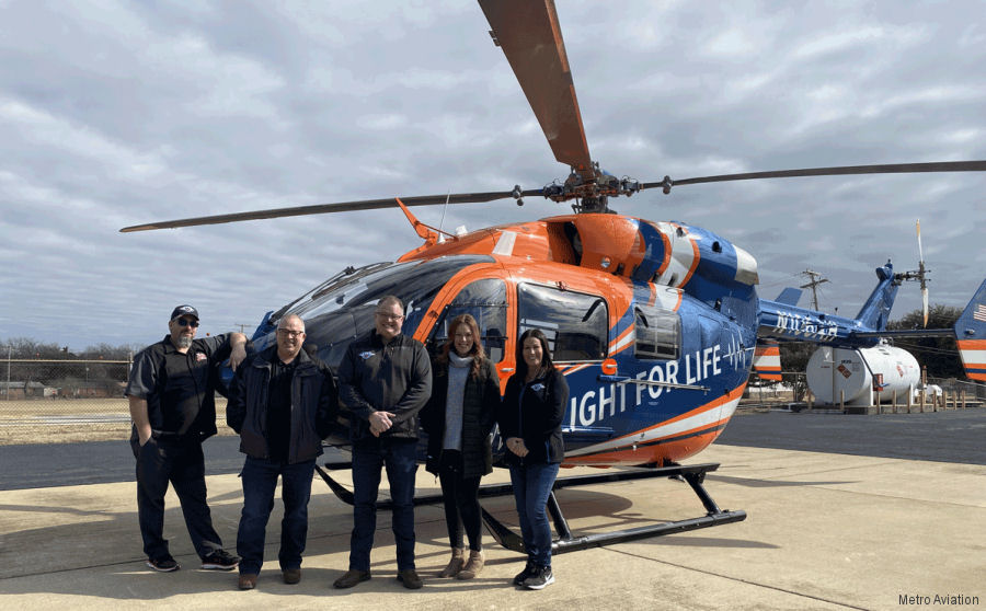 Flight For Life Wisconsin New EC145e Helicopters