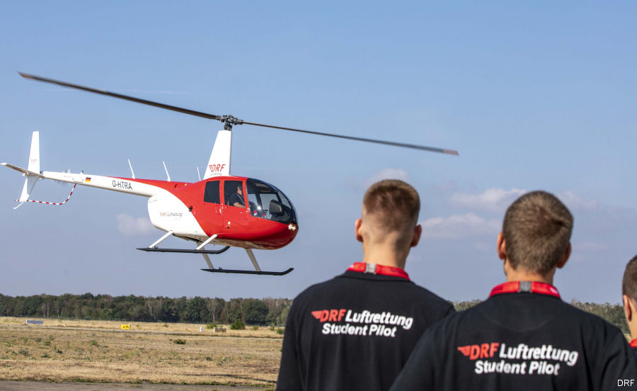 German DRF Launches Flight Academy with R44
