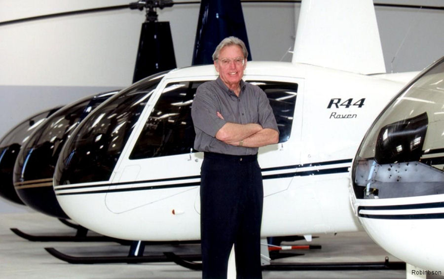Helicopter Pioneer Frank Robinson Passes
