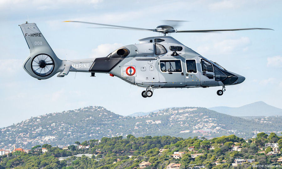 helicopter news September 2022 Babcock Delivers First SAR H160 to French Navy