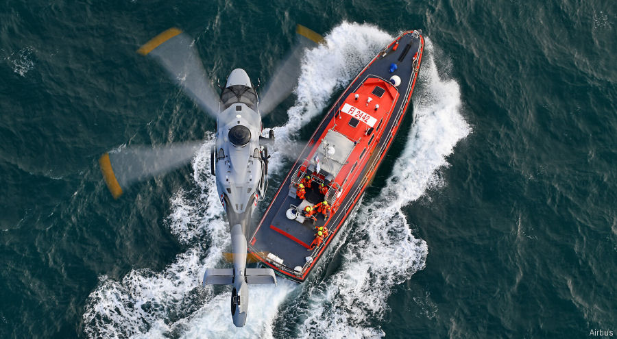 Babcock Delivers First SAR H160 to French Navy