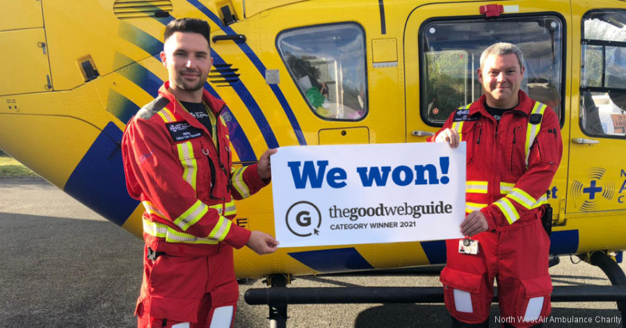 North West Air Ambulance Wins Award
