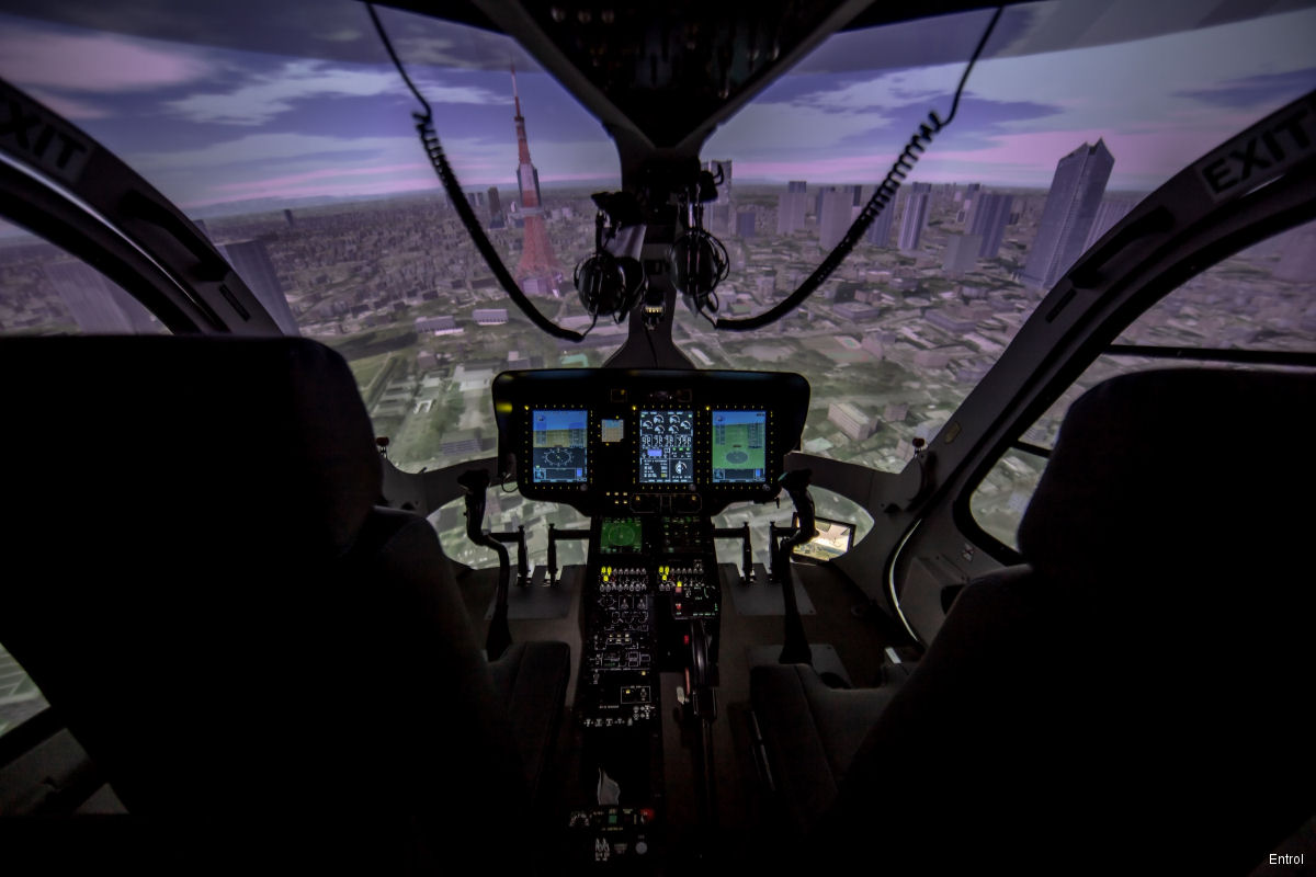 Entrol Simulator for the Airbus H145D3 Helicopter