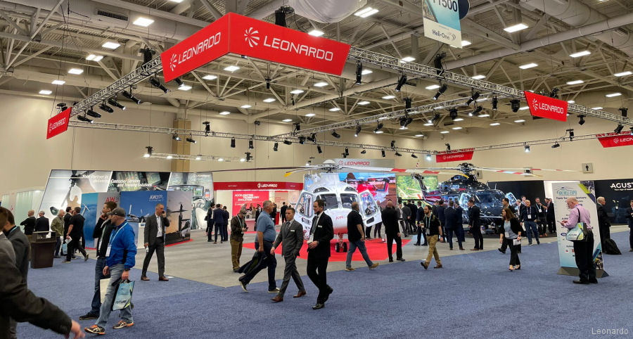Leonardo at Heli-Expo 2022