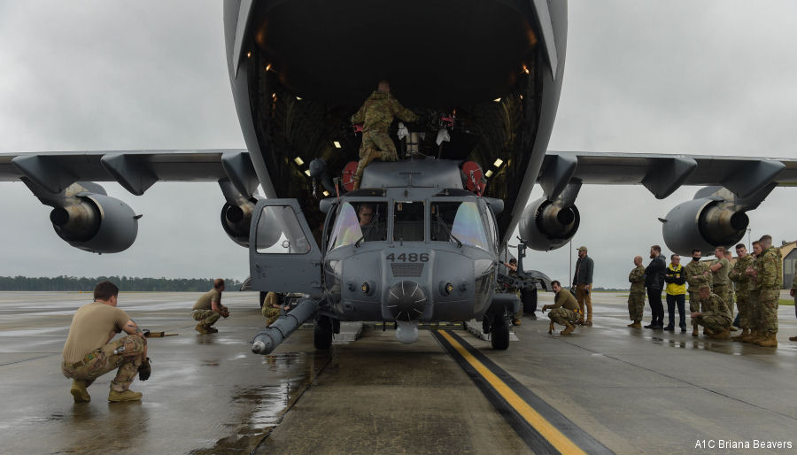 HH-60W Ready for Deployment by C-17