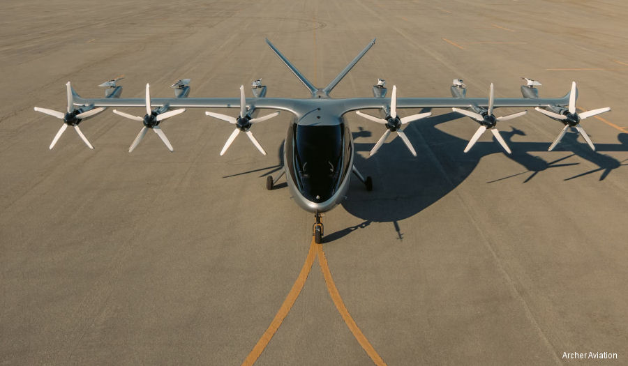 Honeywell Technology for Archer eVTOL