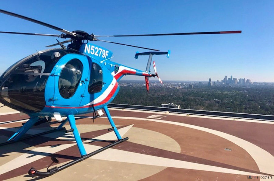 MDHI Maintenance for Houston Police Helicopters