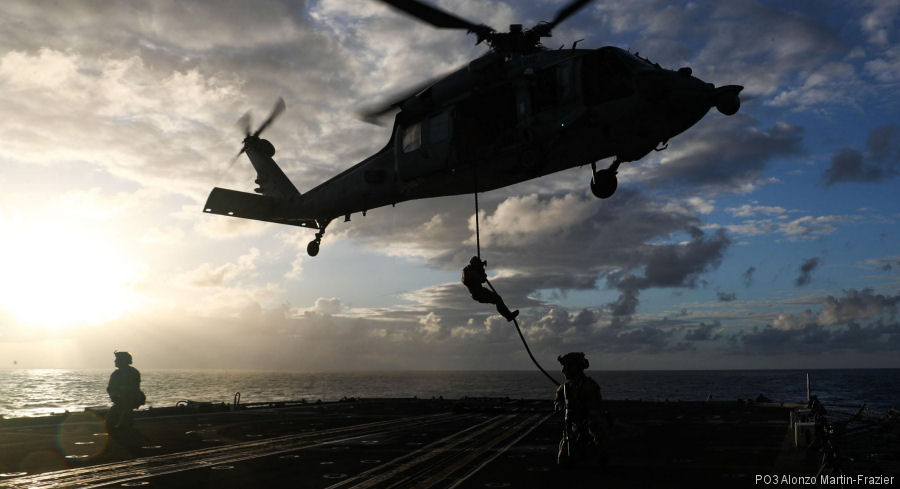 HVBSS Training on USS Abraham Lincoln