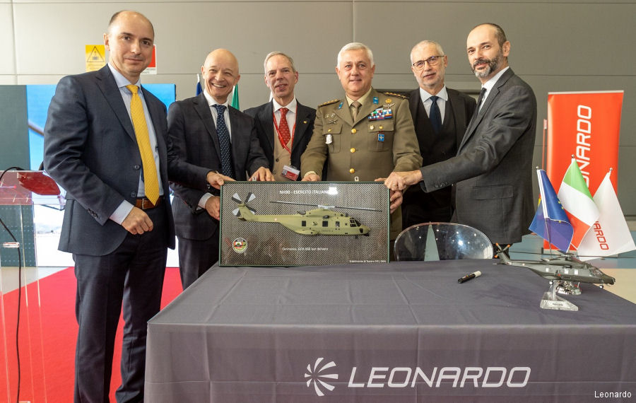 Leonardo Completed Italian Army NH90 TTH Fleet