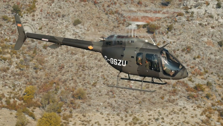 Jordan Orders Ten Bell 505 Trainer Helicopters