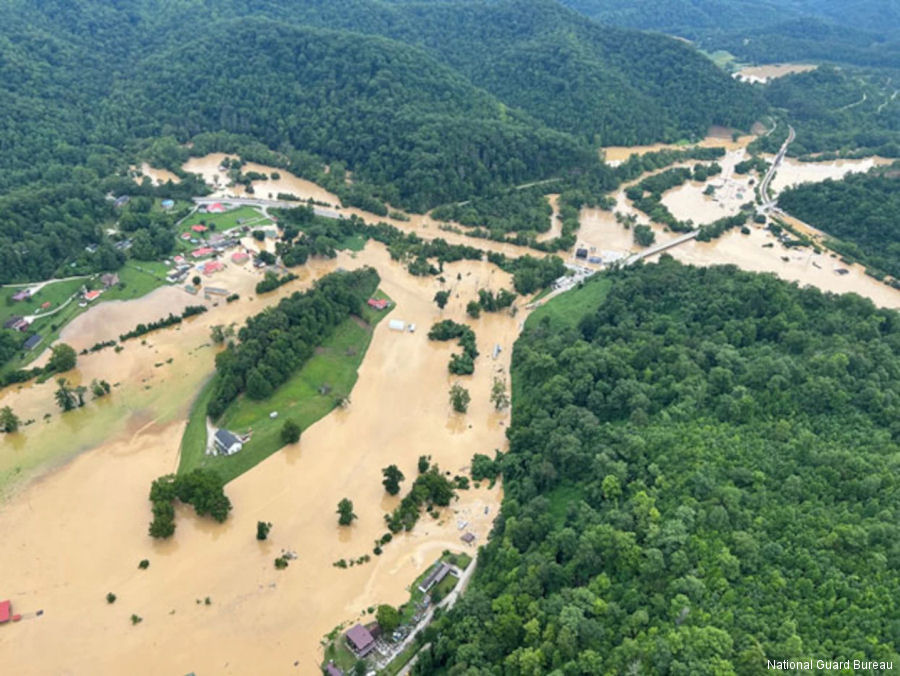 National Guard Assisting in Kentucky Flooding